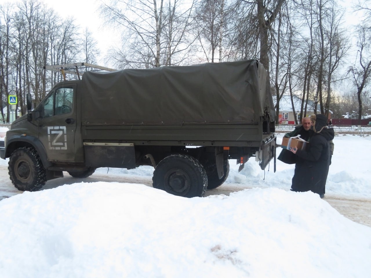   Спас-Деменский район вновь направляет очередную гуманитарную помощь!.