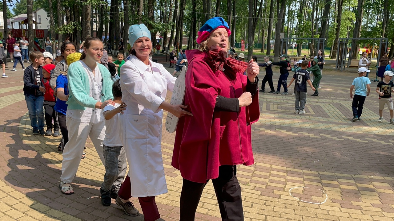 2 июня в городском парке г. Спас-Деменска прошел праздник, посвященный Дню защиты детей..